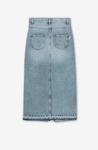 Kaotiko Long Denim Skirt AN039-01-K002 