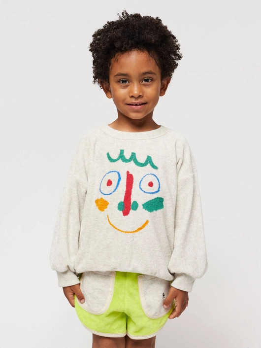 BOBO CHOSES CRAZY MASK SWEATSHIRT