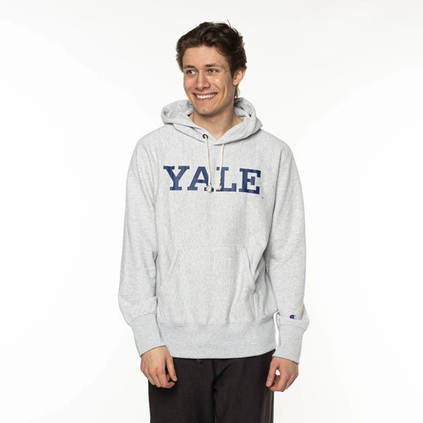 Champion Hooded Sweatshirt GREY YALE