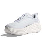 HOKA Bondi 8 Men's Running Shoes White / White