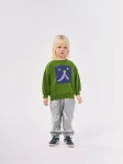 BOBO CHOSES FUNNY FACE SWEATSHIRT