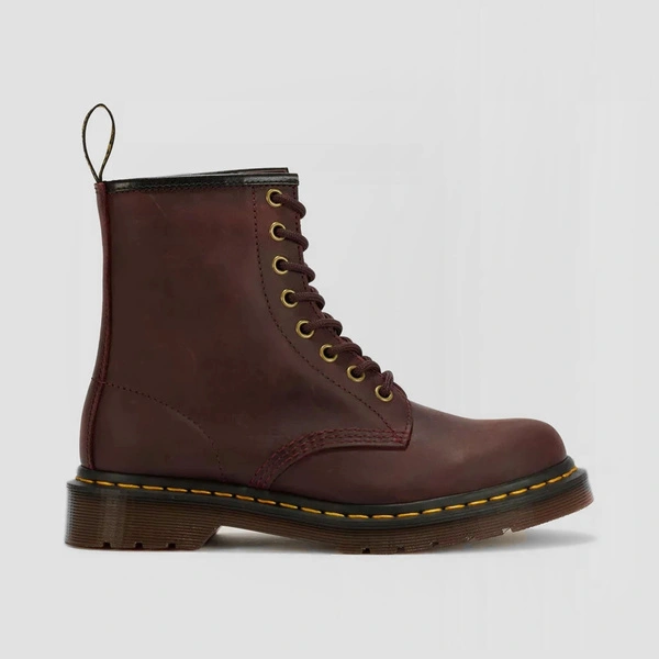 Dr. Martens boots 1460 Crazy Horse cherry red 11822609