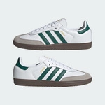 Adidas Samba OG Cloud White / Collegiate Green / Clear Granite JH8797