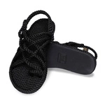 Bohonomad Cape Point Rope Sandal – Black