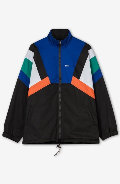 Kaotiko Black Retro Sky Jacket AN094-01-G002