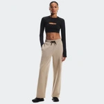 On Women's Focus Tech Sweatpants Desert 1WF30390603