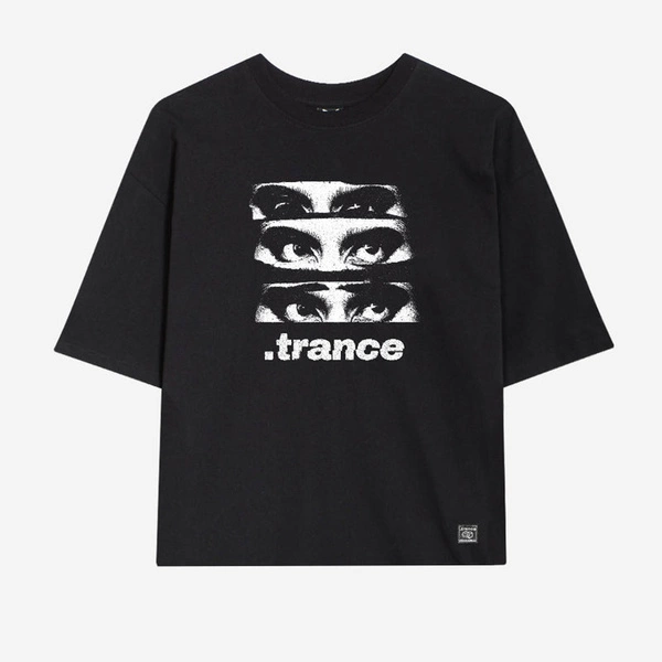 Kaotiko M/C Trance Eyes Black T-shirt AR015-01-G002