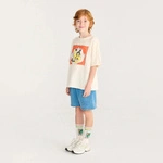 BOBO CHOSES Taxi Saurus T‑shirt