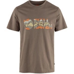 Fjallraven Multicolor Logo T-shirt F12600268-244 Suede Brown