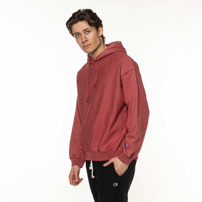 Champion HOODED SWEATSHIRT ROUGE