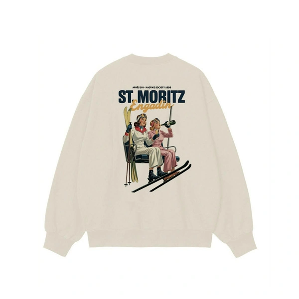 Kaotiko Crew Oversize Apres Ski Organic Cotton AT020-01-G002