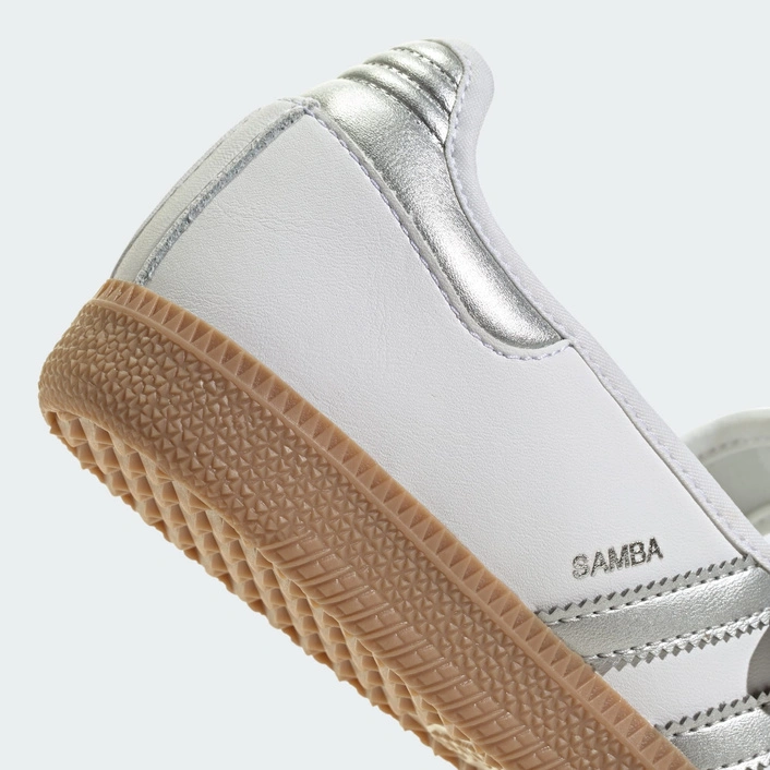 adidas Samba Jane (W) Cloud White / Silver Metallic / Gum KJ3785