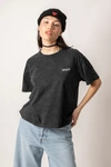 Kaotiko Washed Hypnotize Black T-shirt AQ032-01-M002