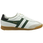 Gola Classics Men's Torpedo Leather Trainers CMB622IN White/Evergreen/Black