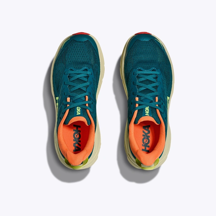 HOKA Challenger 8 Women's Trail Running Shoes Tidal Wave/Pampas Grass
