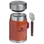 Stanley Classic Legendary Food Jar + Spork 0,4L Hammertone Clay