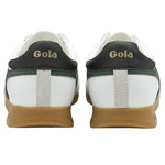 Gola Classics Men's Torpedo Leather Trainers CMB622IN White/Evergreen/Black