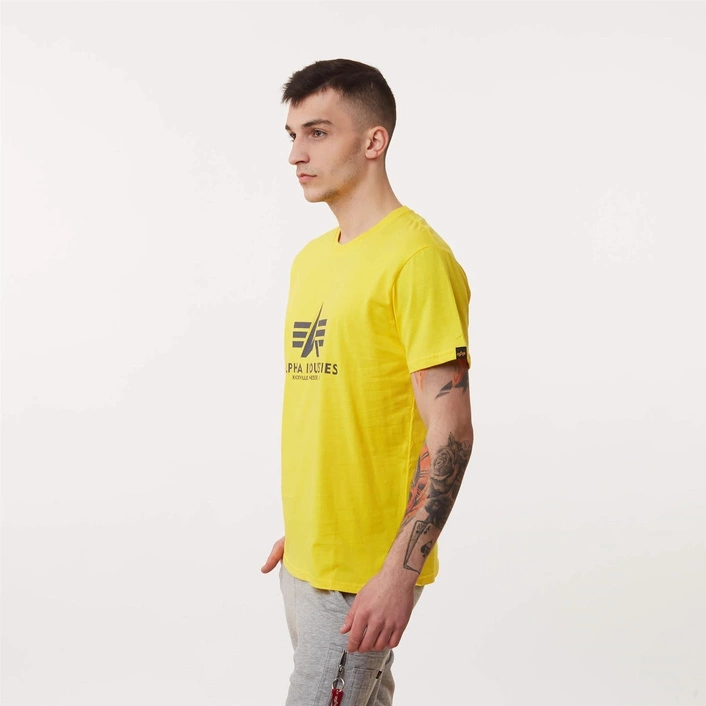 Alpha Industries BASIC T-SHIRT EMPIRE YELLOW