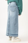 Kaotiko Long Denim Skirt AN039-01-K002 