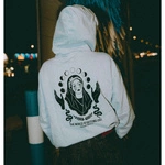 Kaotiko Steel Virgin Washed Hoodie Blue