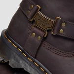 Dr. Martens Biker Boots Anistone Hi Dark Brown 31901201