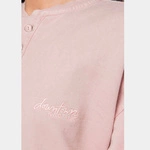 Kaotiko Palid Pink Helmer Washed Sweatshirt