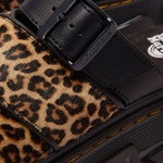 Dr. Martens Platform Slides Mattison Women's Leopard-Print 41110200