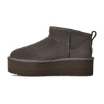 UGG W Classic Ultra Mini Platform Charcoal 1135092-SAN
