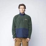 Levi's QUARTER ZIP POLAR FLEECE Python Green
