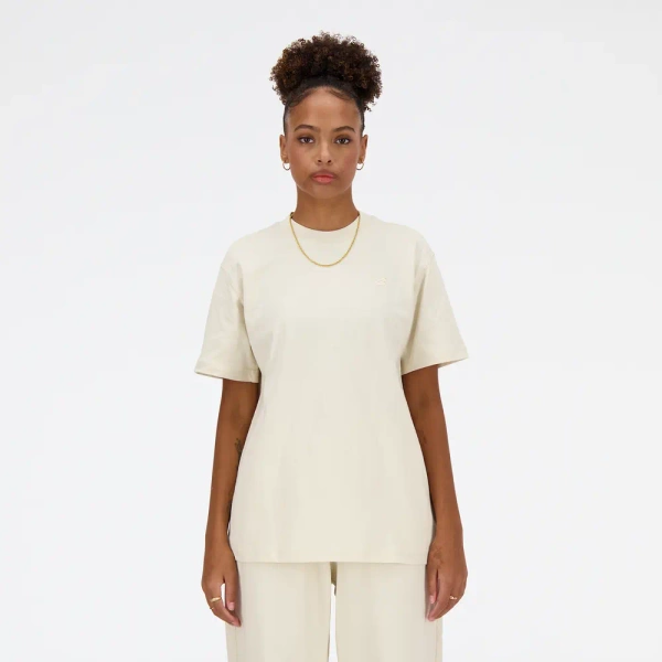New Balance Women's T-Shirt WT41501LIN Beige