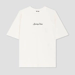 Kaotiko T-shirt Camiseta Luxury Chaos Organic Cotton Ivory AR017-01S-G002