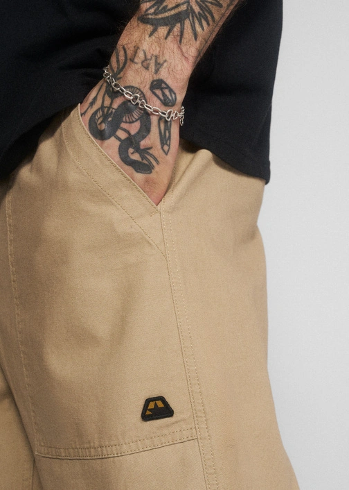Coalition CLTN VAN SK8 Men's Trousers – beige