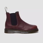Dr. Martens fur-lined Chelsea boots 2976 Grizzly cherry red 31874600