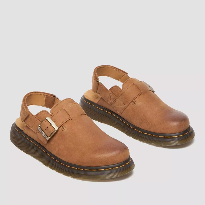 Dr. Martens Sandals Jorge II Nubuck Light Brown 31568200