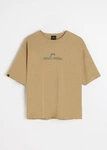 Coalition CLTN SK8 03 Men's T-shirt – beige