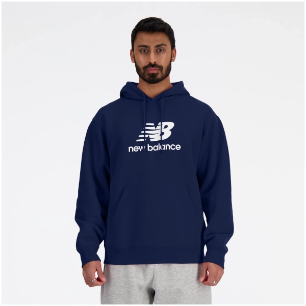 New Balance Men's Big Logo Hoodie MT41501NNY Navy