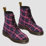 Dr. Martens women's boots 1460 Tartan purple-pink 41969650
