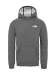 The North Face Raglan Red Box Hoodie Grey