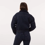 Levi's WMNS NEW HERITAGE SHERPA TRUCKER JACKET DEEP DARK
