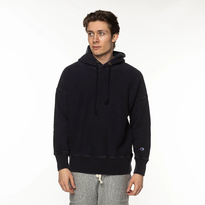 Champion REVERSE WEAVE Hooded Sweatshirt NAVY