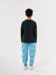 BOBO CHOSES It's Magic all over denim baggy pants
