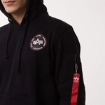 Alpha Industries RBF Back Stripe Hoody BLACK