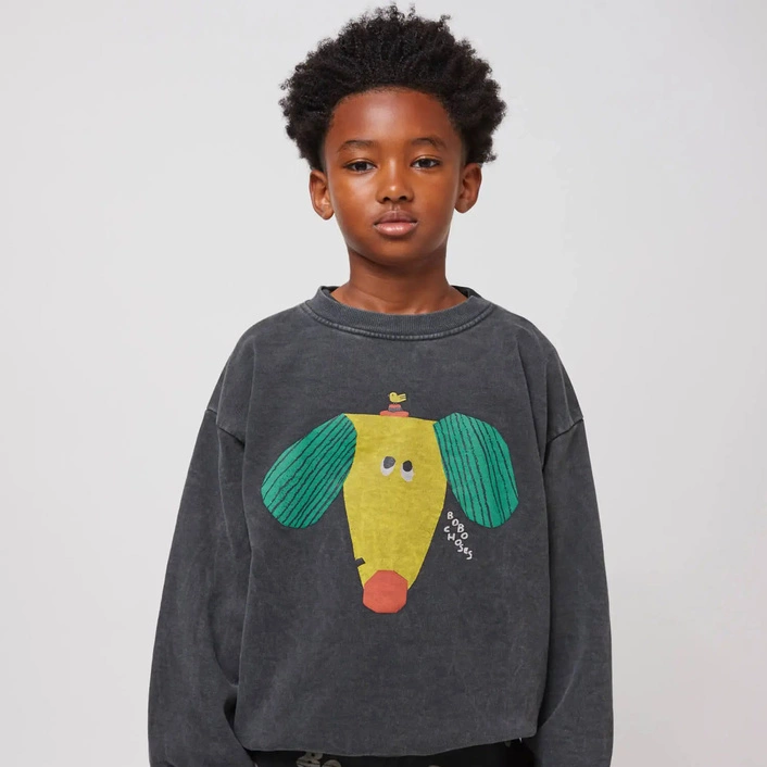 BOBO CHOSES  Happy Dog sweatshirt