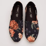 Toms Women's Alpargata Liberty Print BLACK DECADENT BLOOM