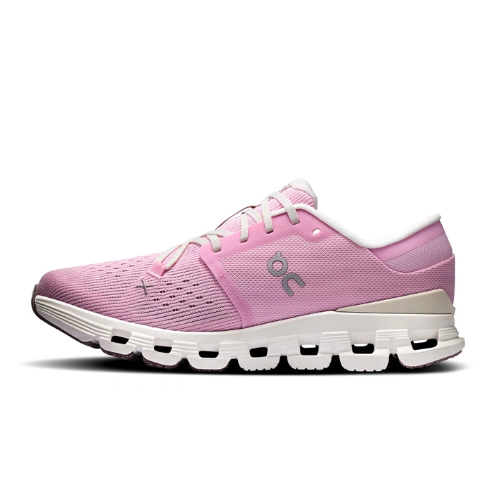 On Women's Pink Sneakers CLOUD X 4 Petal-Sand 3WE30073561