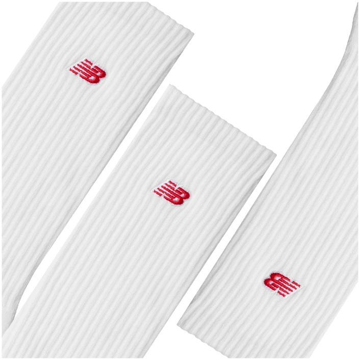 New Balance White Socks LAS51263WT
