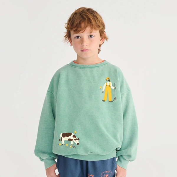 BOBO CHOSES Farm Adventure sweatshirt