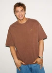 Coalition CLTN T WASH Men's T-shirt – brown