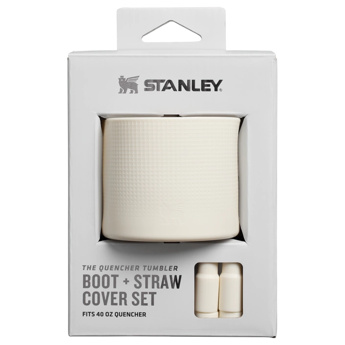 Stanley Quencher Boot and Straw Cover Set 1.18L Cream