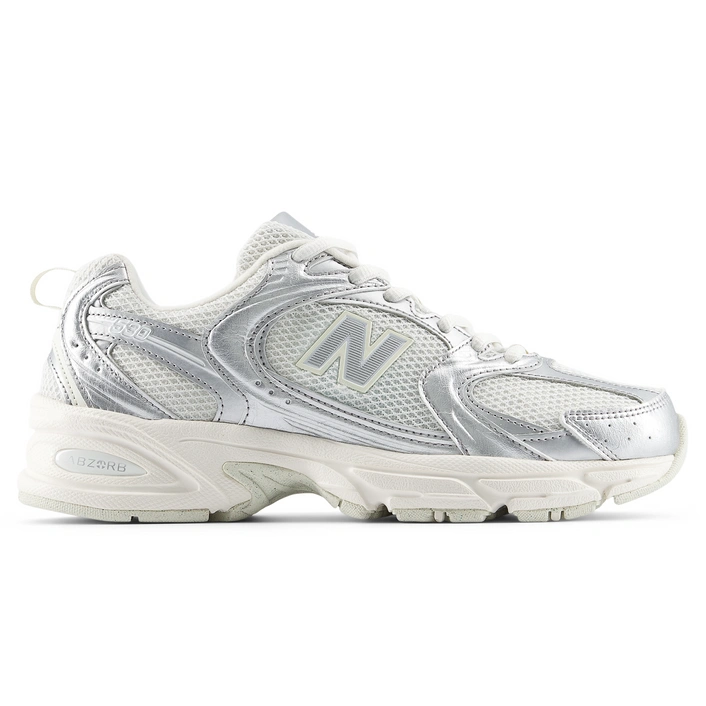 New Balance 530 U5303IR – Silver Unisex Lifestyle Sneakers | NB 530 Silver Metallic